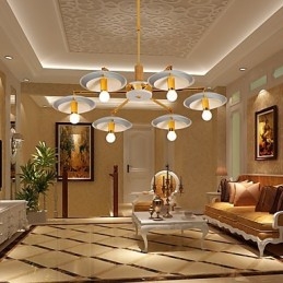 6-światłowy spersonalizowany żyrandol