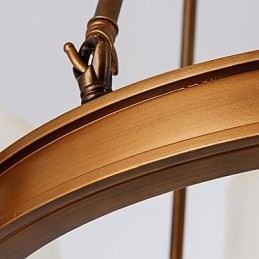 Żyrandol i lampy sufitowe 3 światła Jedno światło Dwa style Oprawa montowana na płasko Nowoczesny Współczesny Tradycyjny Klasyczny Rustykalny Malowanie