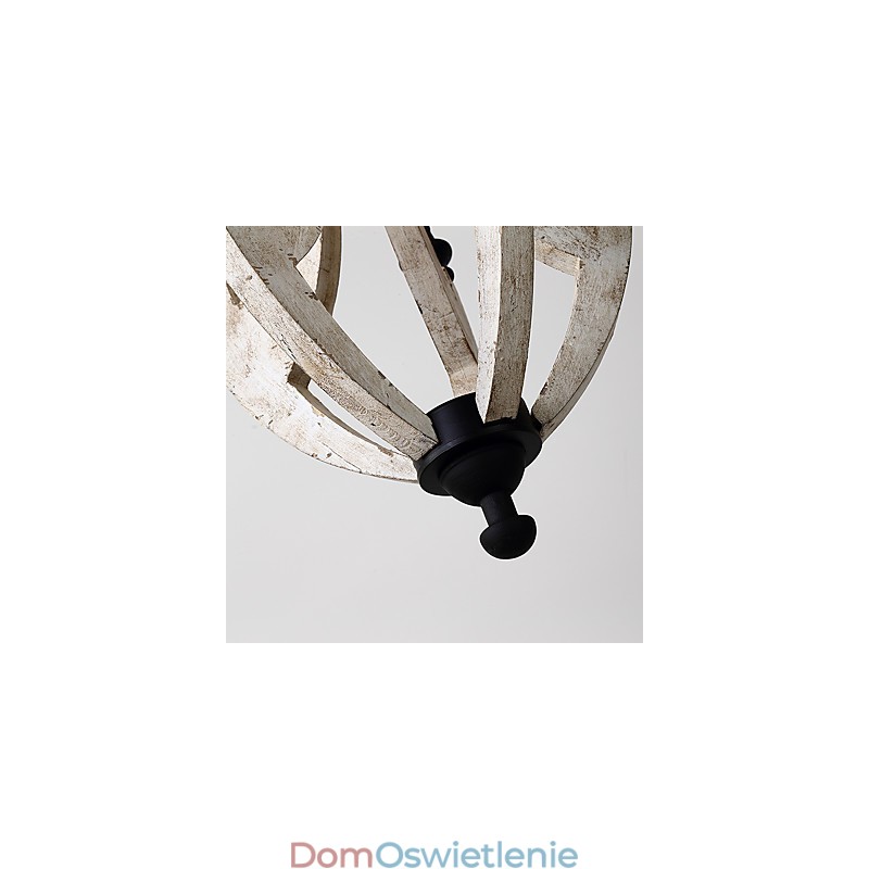 W stylu vintage malarstwo cecha miniaturowy styl drewno bambus żyrandol lampa dekoracyjna lampa wisząca