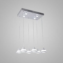 Lampa wisząca nowoczesna współczesna do akrylu