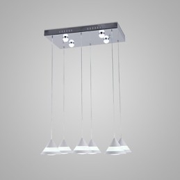 Lampa wisząca nowoczesna współczesna do akrylu