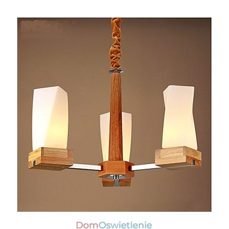 Oświetlenie Simple Art Solidne drewno Lampa sufitowa Creative Iliving Oświetlenie Simple Art Solidne drewno Lampa sufitowa Creative Iliving