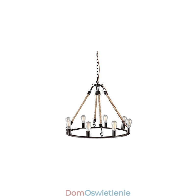 Malowanie metalowego żyrandola w stylu vintage mini