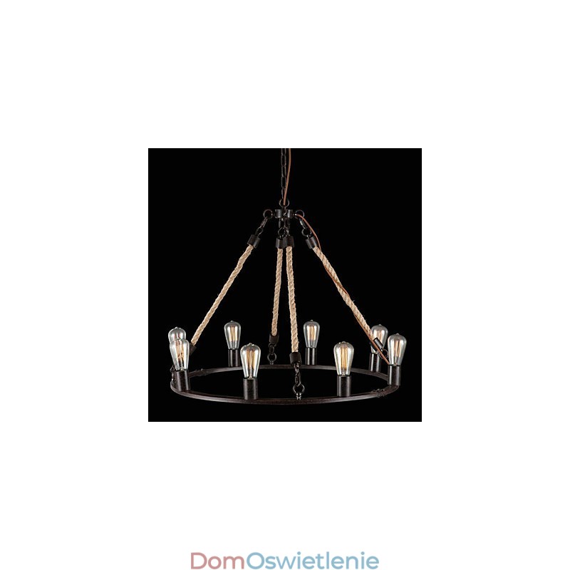 Malowanie metalowego żyrandola w stylu vintage mini