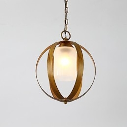 Loft Metal Amercian Industrial Style Malowanie Kolor ze Szkłem Europejska Lampa Żyrandolowa Dekoracja Wnętrz Lampa Wisząca