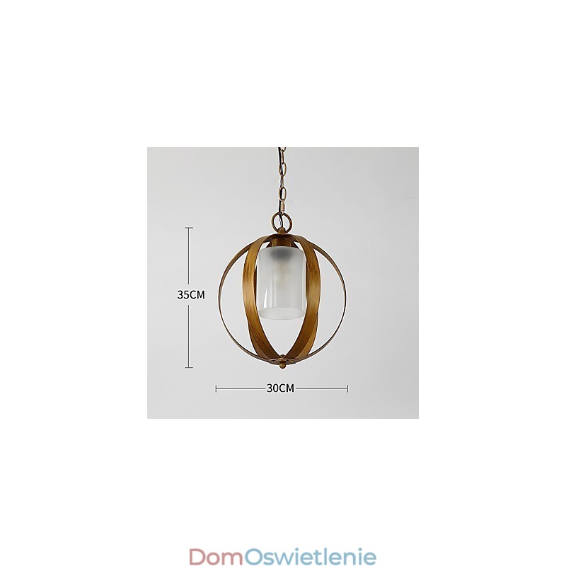 Loft Metal Amercian Industrial Style Malowanie Kolor ze Szkłem Europejska Lampa Żyrandolowa Dekoracja Wnętrz Lampa Wisząca