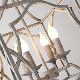 Vintage Metal Amercian Industrial Loft Malowanie Kolor Europejski Żyrandol Lampa Dekoracja Wnętrz Lampa Wisząca