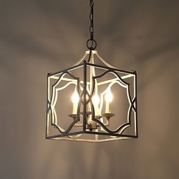 Vintage Metal Amercian Industrial Loft Malowanie Kolor Europejski Żyrandol Lampa Dekoracja Wnętrz Lampa Wisząca