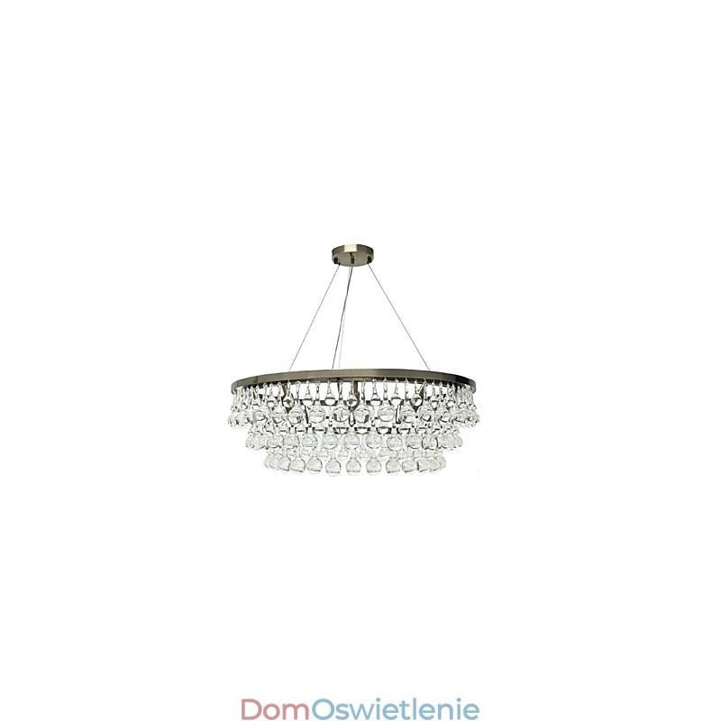 Tradycyjny klasyczny galwanizowany element dla projektantów metalowych żyrandoli