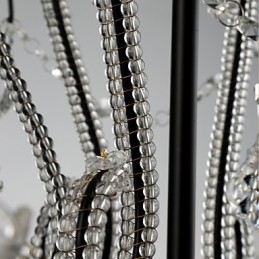 8-światłowy kryształowy żyrandol nowoczesny współczesny tradycyjny klasyczny rustykalny domek zabytkowy retro