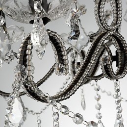 8-światłowy kryształowy żyrandol nowoczesny współczesny tradycyjny klasyczny rustykalny domek zabytkowy retro