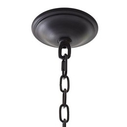 Lampa wisząca z żelaza w stylu retro z 8 światłami