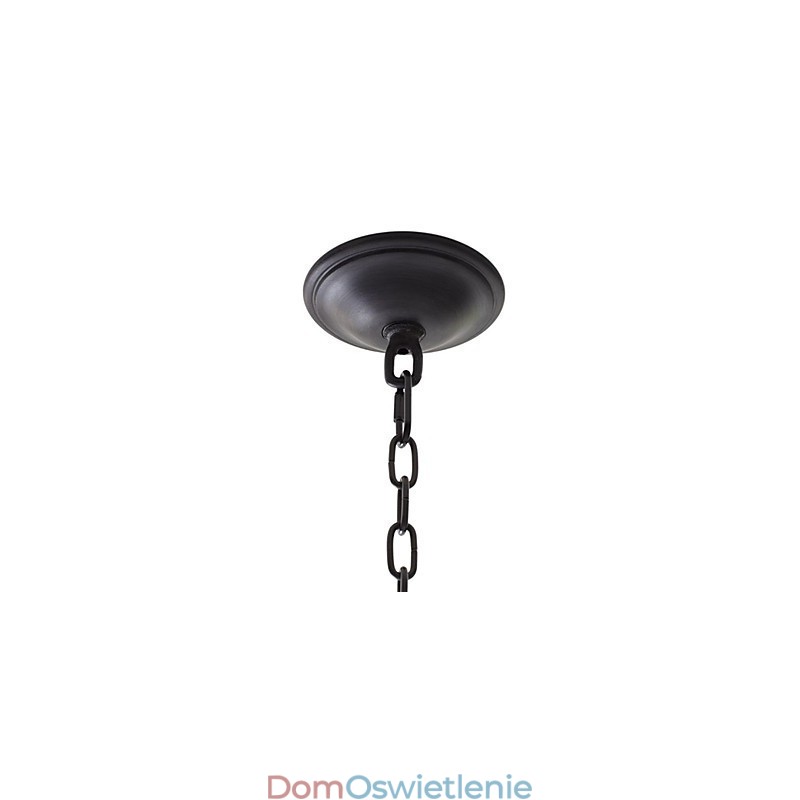 Lampa wisząca z żelaza w stylu retro z 8 światłami