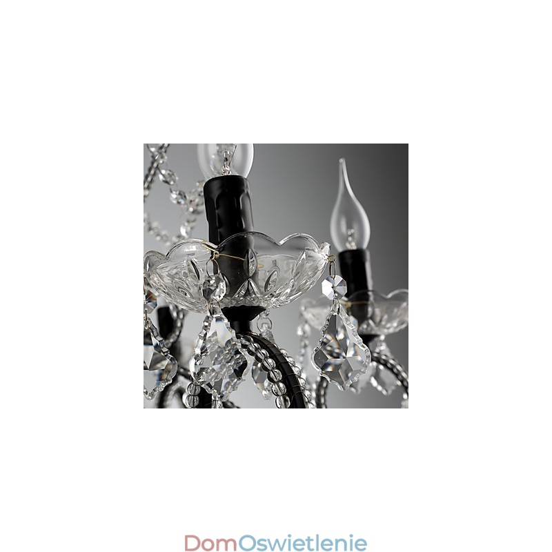 8-światłowy kryształowy żyrandol nowoczesny współczesny tradycyjny klasyczny rustykalny domek zabytkowy retro