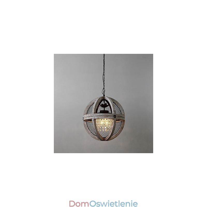 Vintage Metal Amercian Industrial Loft Malowanie Kolor Drewniana Lampa Żyrandol Lampa Wisząca Dekoracja Wnętrz