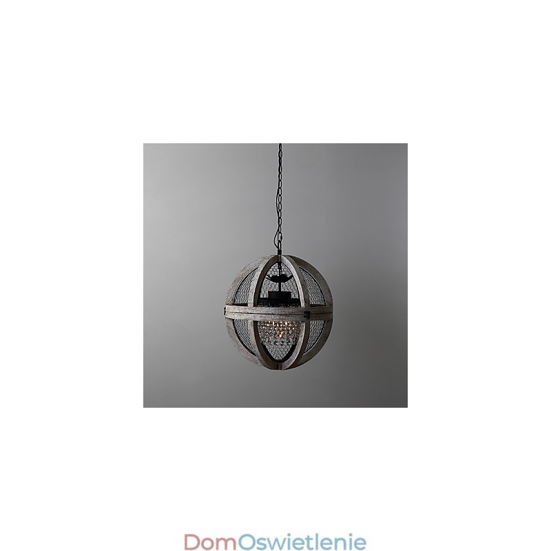 Vintage Metal Amercian Industrial Loft Malowanie Kolor Drewniana Lampa Żyrandol Lampa Wisząca Dekoracja Wnętrz