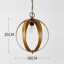 Loft Metal Amercian Industrial Style Malowanie Kolor Europejski Żyrandol Lampa Dekoracja Wnętrz Lampa Wisząca