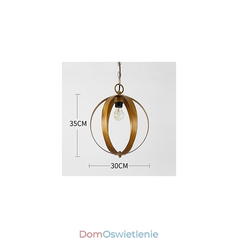 Loft Metal Amercian Industrial Style Malowanie Kolor Europejski Żyrandol Lampa Dekoracja Wnętrz Lampa Wisząca