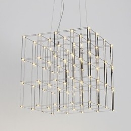 Nowoczesny żyrandol ze stali nierdzewnej Lampa Loft Lighting