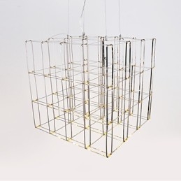 Nowoczesny żyrandol ze stali nierdzewnej Lampa Loft Lighting