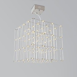Nowoczesny żyrandol ze stali nierdzewnej Lampa Loft Lighting