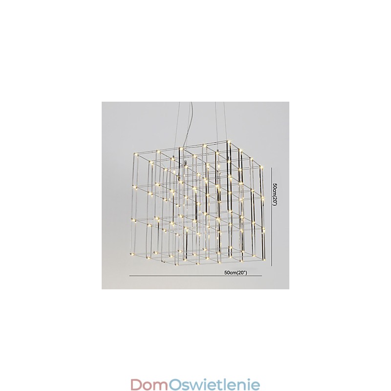 Nowoczesny żyrandol ze stali nierdzewnej Lampa Loft Lighting