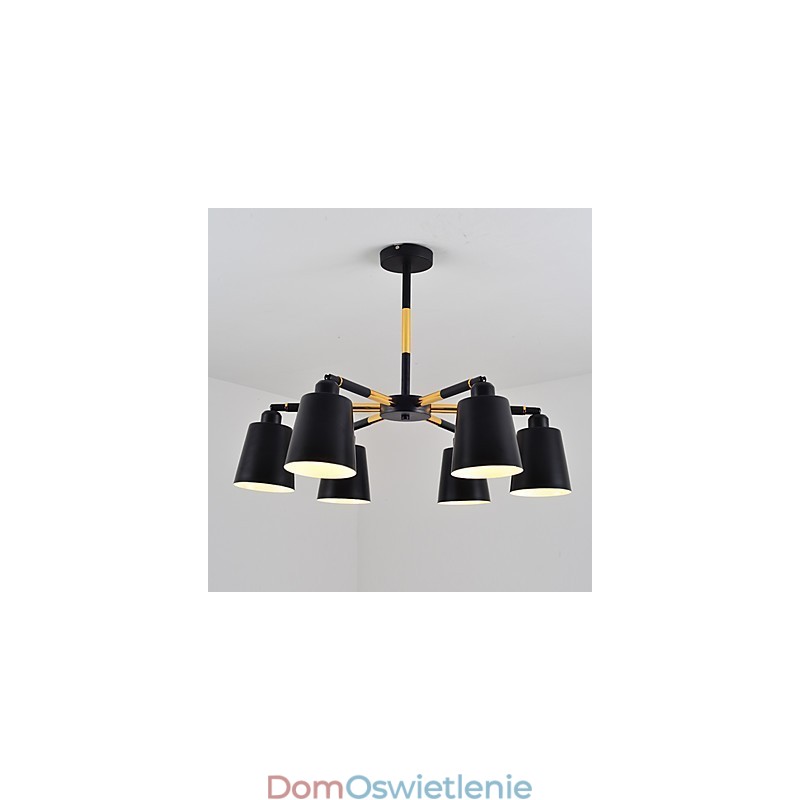 Wisząca lampa Tradycyjna Klasyczna Malowana Cecha dla Mini Stylu Drewno Bambus