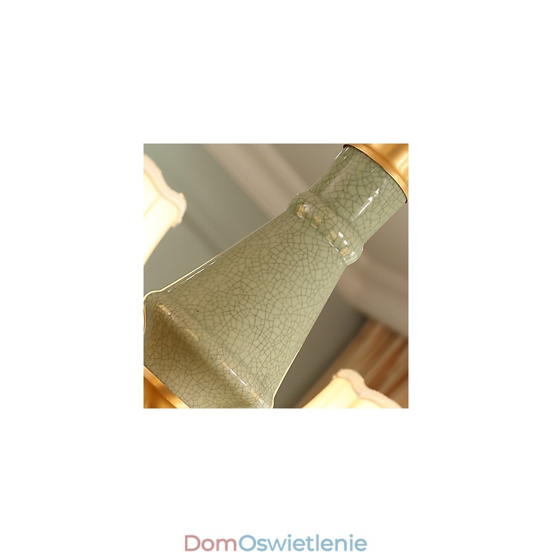 Żyrandol w całości z miedzi Jade dekoracyjny żyrandol KP8