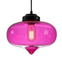 Wisząca lampa Bubble Design 1 Light Minimalistyczne malowanie żelazne