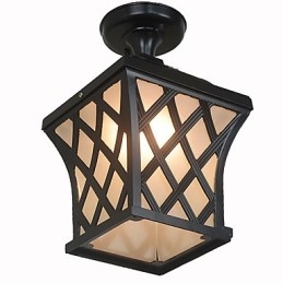 Wiejska lampa amerykańska ogrodowa tarasowa zewnętrzna wodoodporna winogronowa lampa wisząca