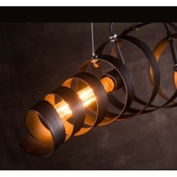 Retro Żelazna Lampa Nowoczesny Minimalistyczny Żyrandol W Stylu Industrialnym