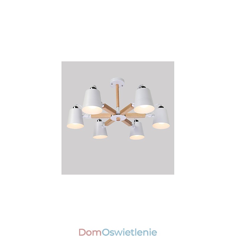 Funkcja malowania w stylu vintage na metalowym żyrandolu