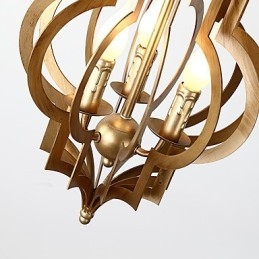 Vintage Metal Amercian Industrial Loft Malowanie Kolor Europejski Żyrandol Lampa Dekoracja Wnętrz Lampa Wisząca