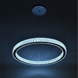 Ściemnialny pierścień Indoo sufitowa lampa wisząca nowoczesna lampa żyrandolowa lampa żyrandolowa z pilotem