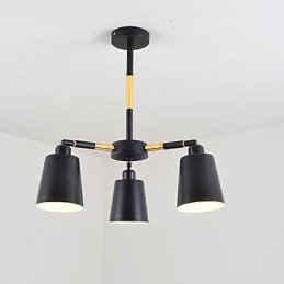 Wisząca lampa Tradycyjna Klasyczna Malowana Cecha dla Mini Stylu Drewno Bambus