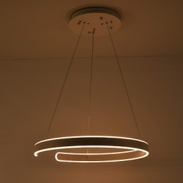 Północna Europa Prosta Kreatywna Atmosfera Żyrandol Lampa Stołówka Udekoruj Oprawę Oświetleniową