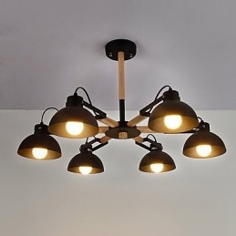 Tradycyjny Klasyczny Rustykalny Domek Vintage Retro Malowanie Cecha Miniaturowego Stylu Metalowego Żyrandola