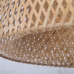 Vintage kreatywny domowy żyrandol bambusowy