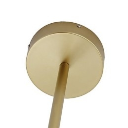 Piętnaście świateł Post Modern Europe Style Modo Metalowa szklana lampa wisząca Foyer Decorate Industrial Chandelier Lamp