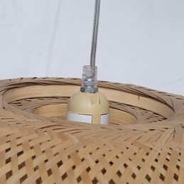 Vintage kreatywny domowy żyrandol bambusowy