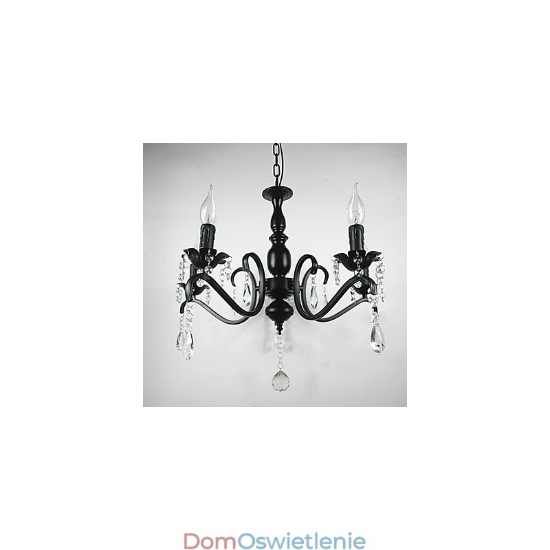 Nowość Oświetlenie Europejski Styl Kute Żelazo Lampa Oryginalność Indywidualność Dekoracja Świeca Lampa Żyrandol