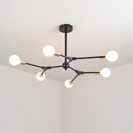 Wisząca lampa Tradycyjna Klasyczna Malowana Cecha dla Mini Stylu Drewno Bambus