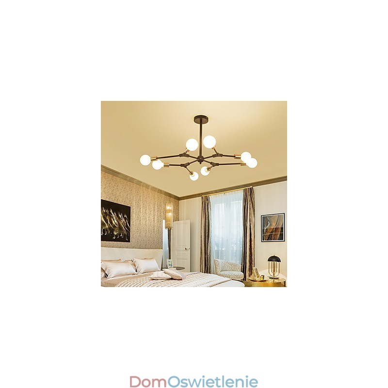Wisząca lampa Tradycyjna Klasyczna Malowana Cecha dla Mini Stylu Drewno Bambus