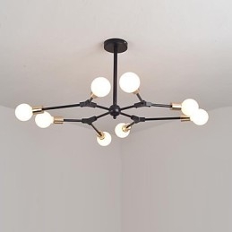 Wisząca lampa Tradycyjna Klasyczna Malowana Cecha dla Mini Stylu Drewno Bambus