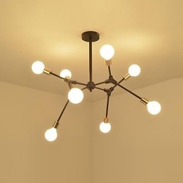 Wisząca lampa Tradycyjna Klasyczna Malowana Cecha dla Mini Stylu Drewno Bambus