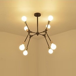 Wisząca lampa Tradycyjna Klasyczna Malowana Cecha dla Mini Stylu Drewno Bambus