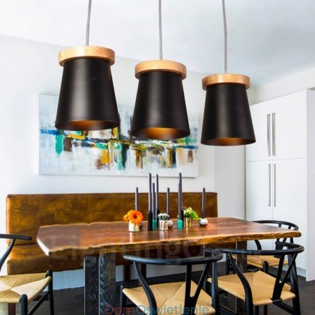 3-kolorowa lampa wisząca w stylu skandynawskim, nowoczesna i współczesna, z kloszem z żelaza 3-kolorowa lampa wisząca w stylu skandynawskim, nowoczesna i współczesna, z kloszem z żelaza
