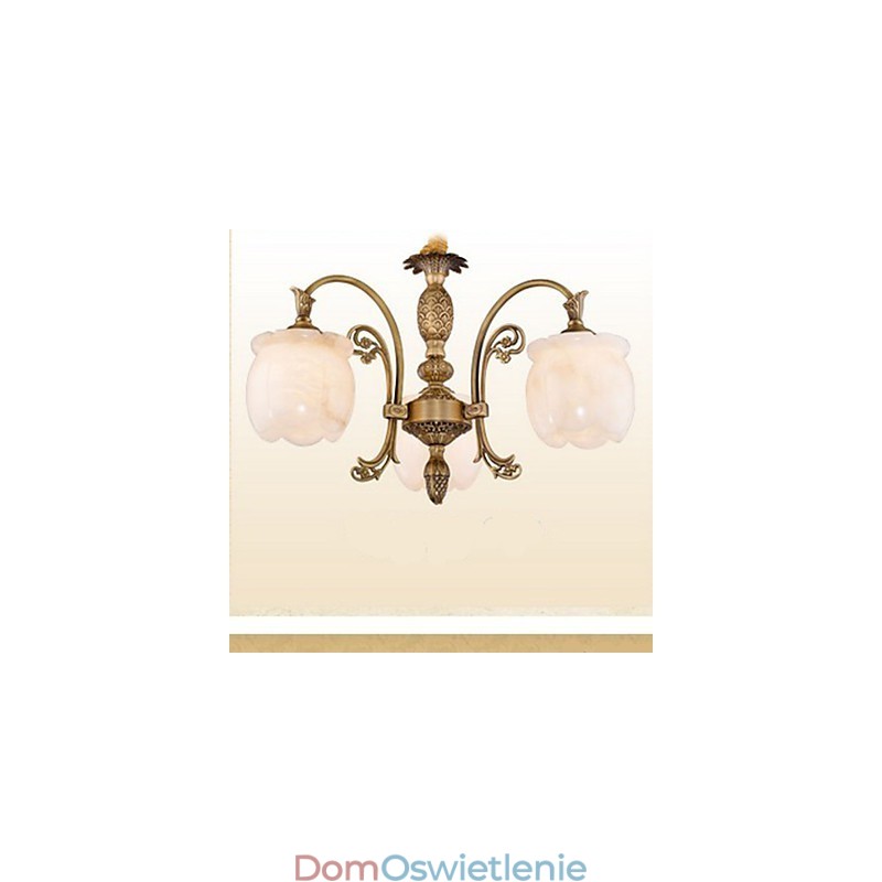 Lampa Miedziana Marmurowa Lampa Amerykańska