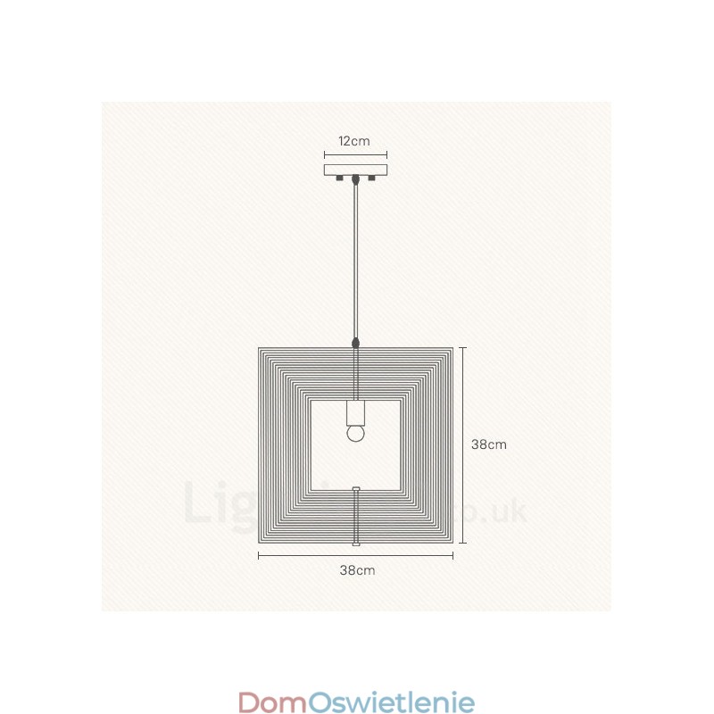 1 Lekka drewniana nowoczesna współczesna lampa wisząca w stylu nordyckim z kloszem z drewna