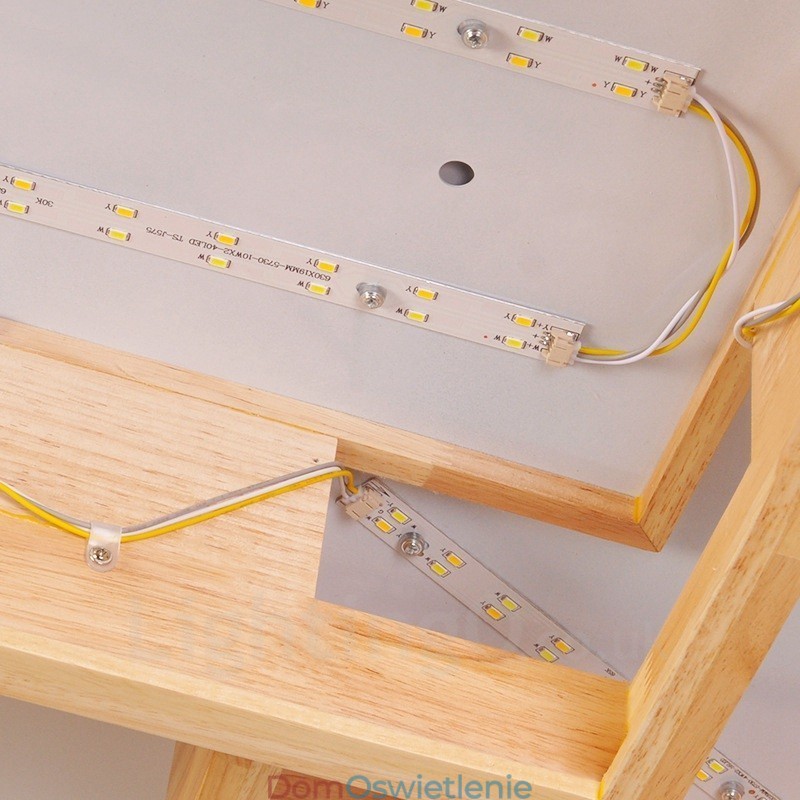 6Nowoczesnych, współczesnych lamp sufitowych w stylu nordyckim z kloszem akrylowym
